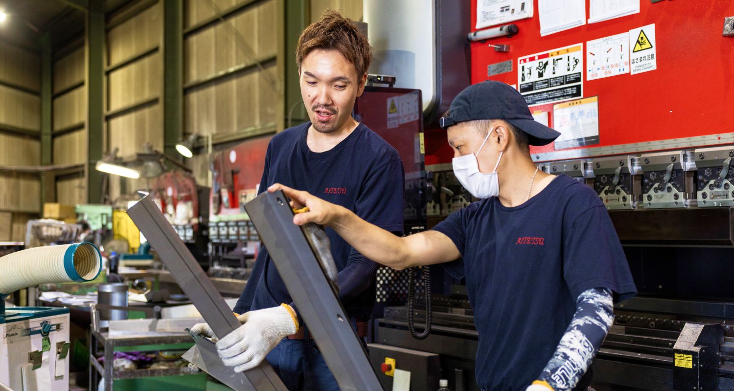 製缶加工のイメージ画像
